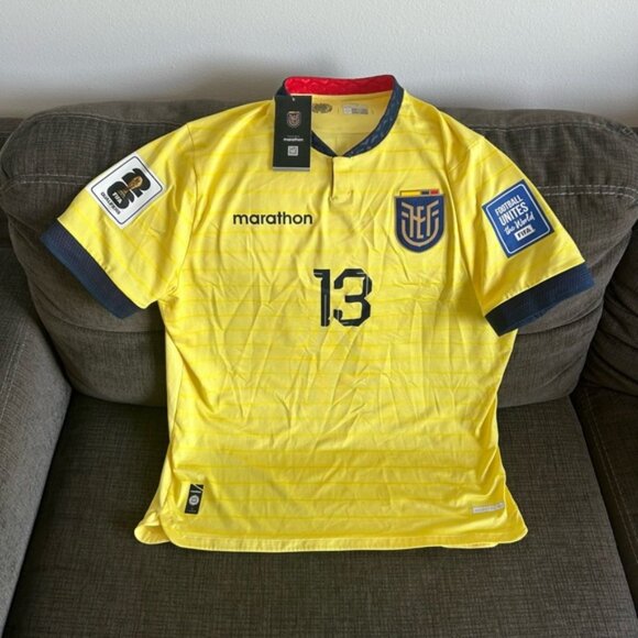 Marathon Other - Marathon Authentic WC Qualifiers 2026 Ecuador Enner Valencia Jersey Men’s Sz: XL